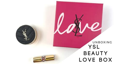 ysl lipstick giftwrap youtube unboxing|LIMITED EDITION SAINT LAURENT CUSHION .